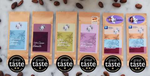 Chocolates hechos con cacao colombiano, ganadores en Great Taste Awards de Reino Unido