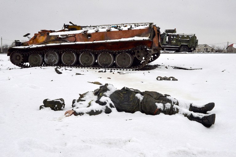La guerra entre Rusia y Ucrania: las imágenes más impactantes en un año de ataques