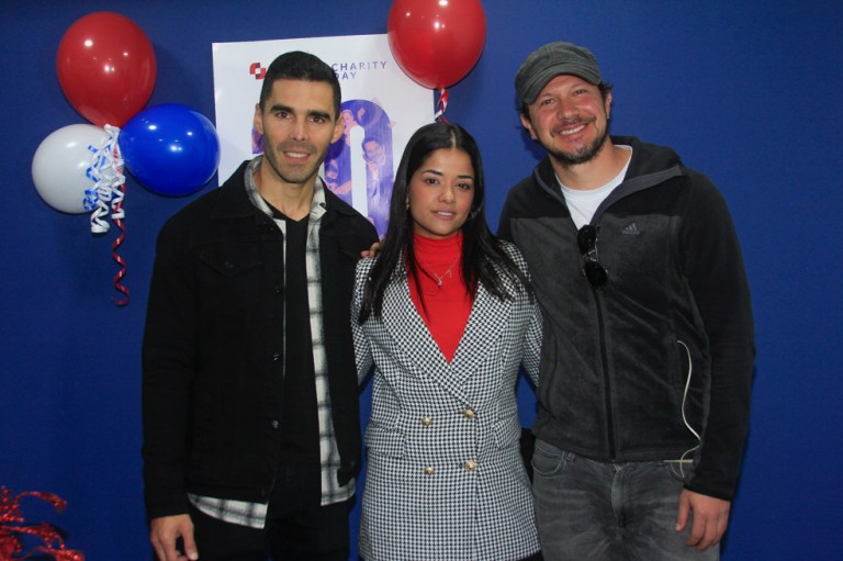 Pedro Pallares, Emilia Ceballos y Memo Rodríguez