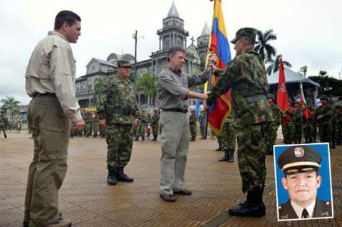 Farc secuestraron al general Alzate en caserío Las Mercedes, Chocó