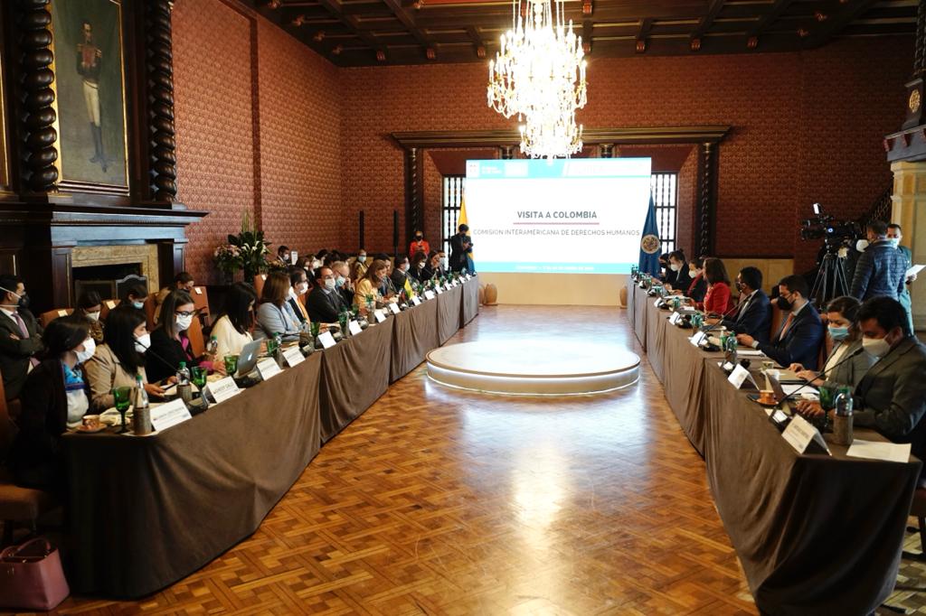 Reunión Gobierno y Comité del Paro.