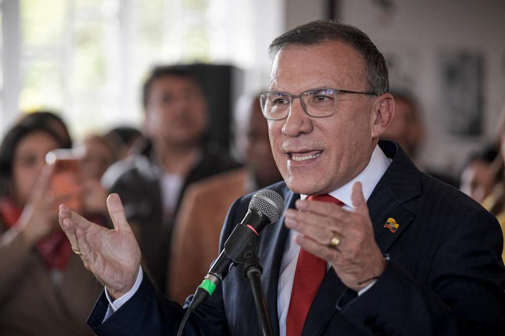 El exsenador y exembajador de Colombia en Reino Unido, Roy Barreras, lanzó su candidatura presidencial este lunes.