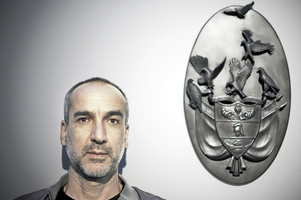 El artista colombiano Fernando Arias./ Gabriel Aponte