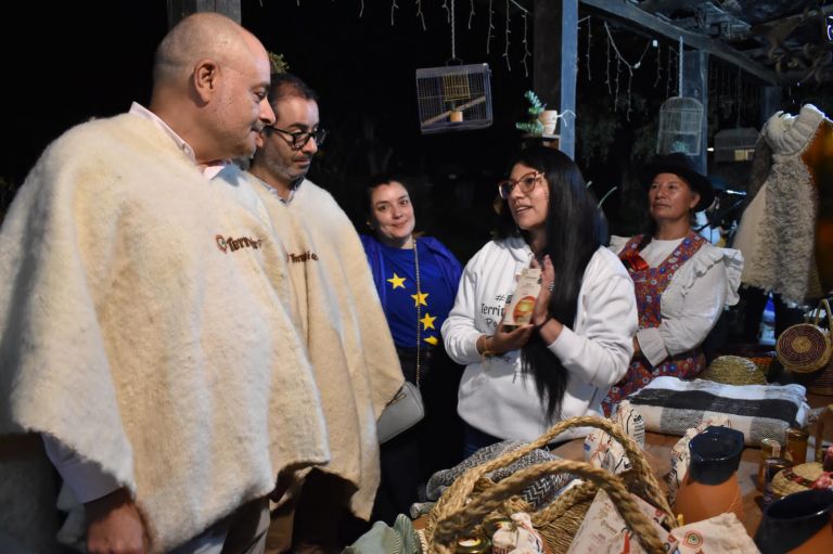 Embajador de la Unión Europea conoció la estrategia comercial de la marca Terranía
