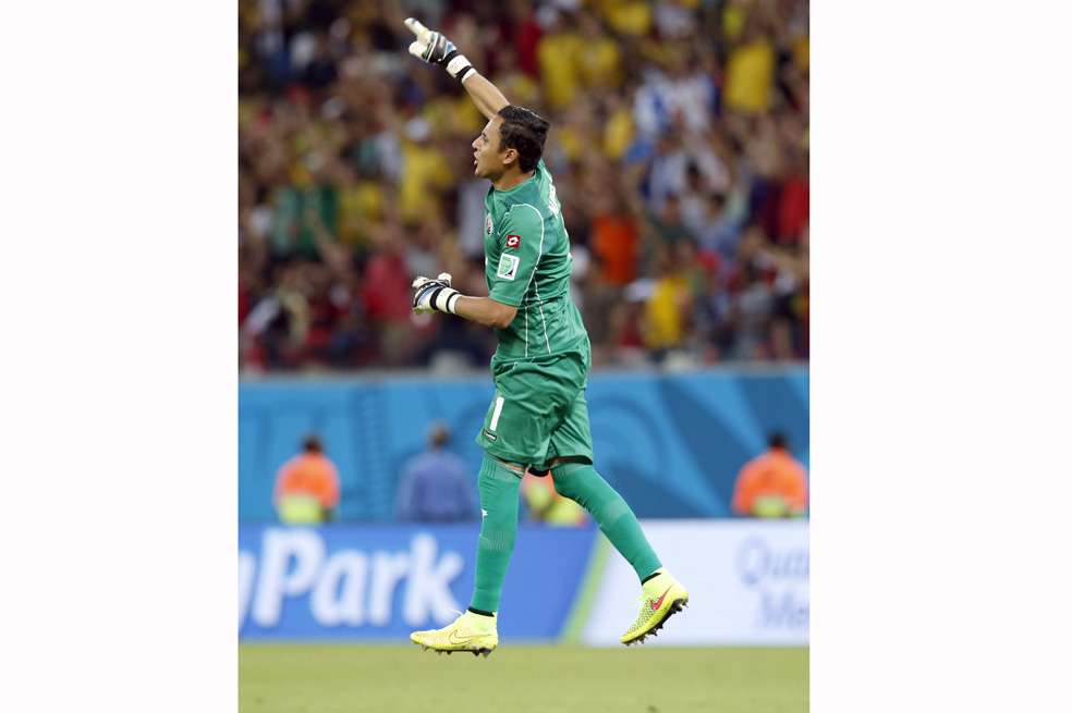 Keylor Navas, arquero de Costa Rica. / EFE