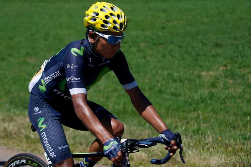 Nairo Quintana, cuarto en la clasificación general. / AFP