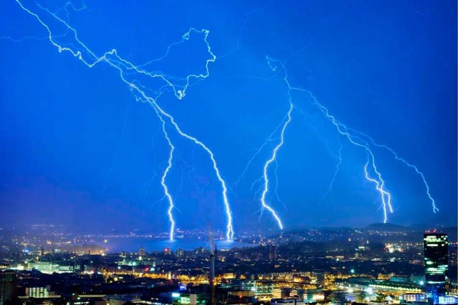 Tormentas eléctricas.