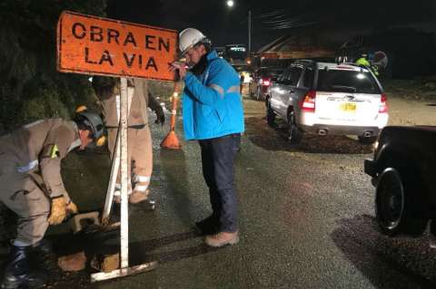 Ojo a los cierres en Bogotá por obras en puente de la Autonorte con 183
