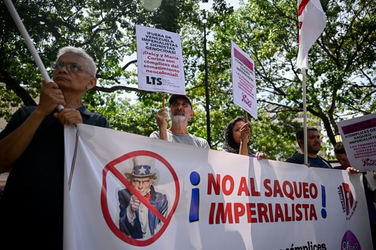 La izquierda venezolana, fisurada ante la cercanía con Estados Unidos