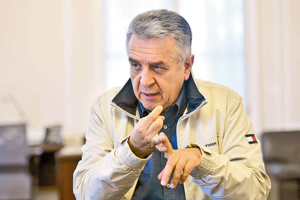 El ministro consejero para el Diálogo Social, Luis Eduardo Garzón. / Luis Ángel