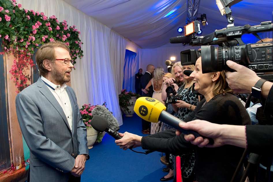 El músico Bjorn Ulvaeus. / AFP