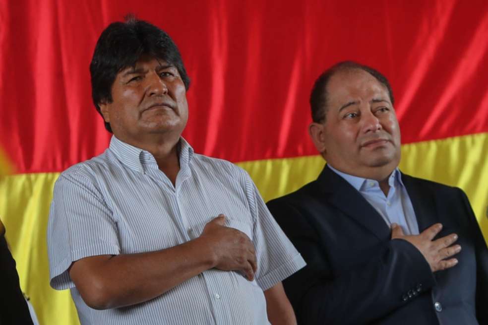 El presidente Evo Morales, y su secretario de Gobierno, Carlos Romero, pidieron rapidez a la justicia en el caso de la joven violada. / AFP