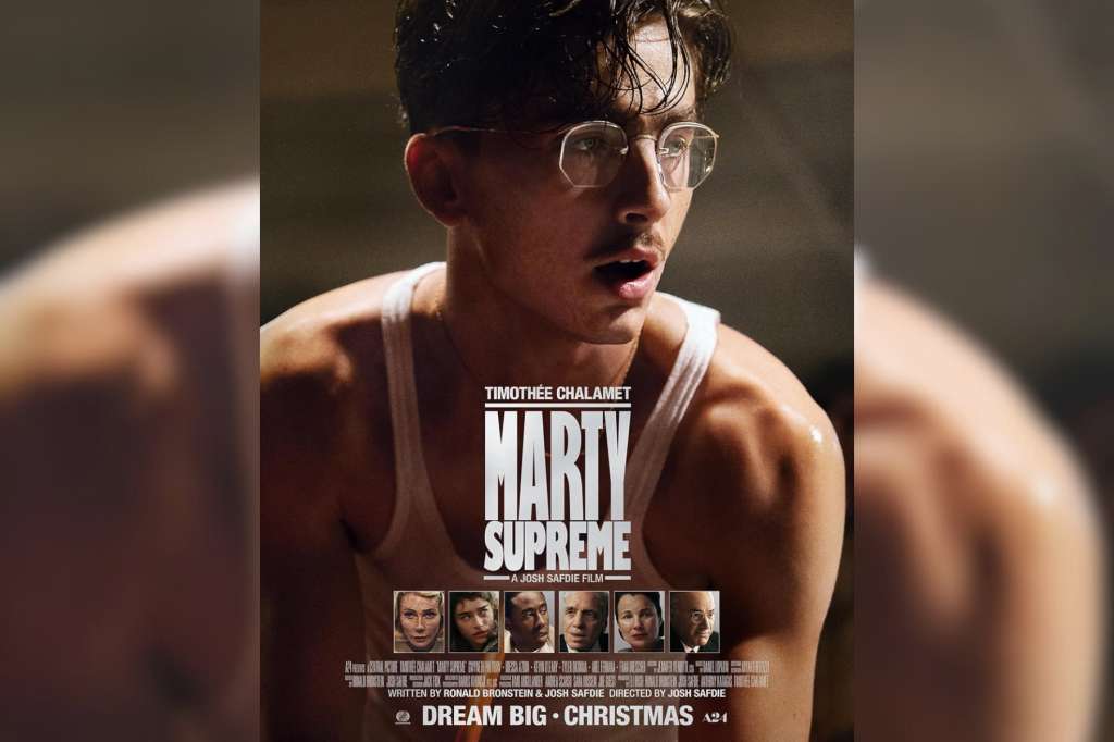El rol interpretado por Timothée Chalamet en "Marty Supreme" lo hizo acreedor a su primer Globo de Oro.