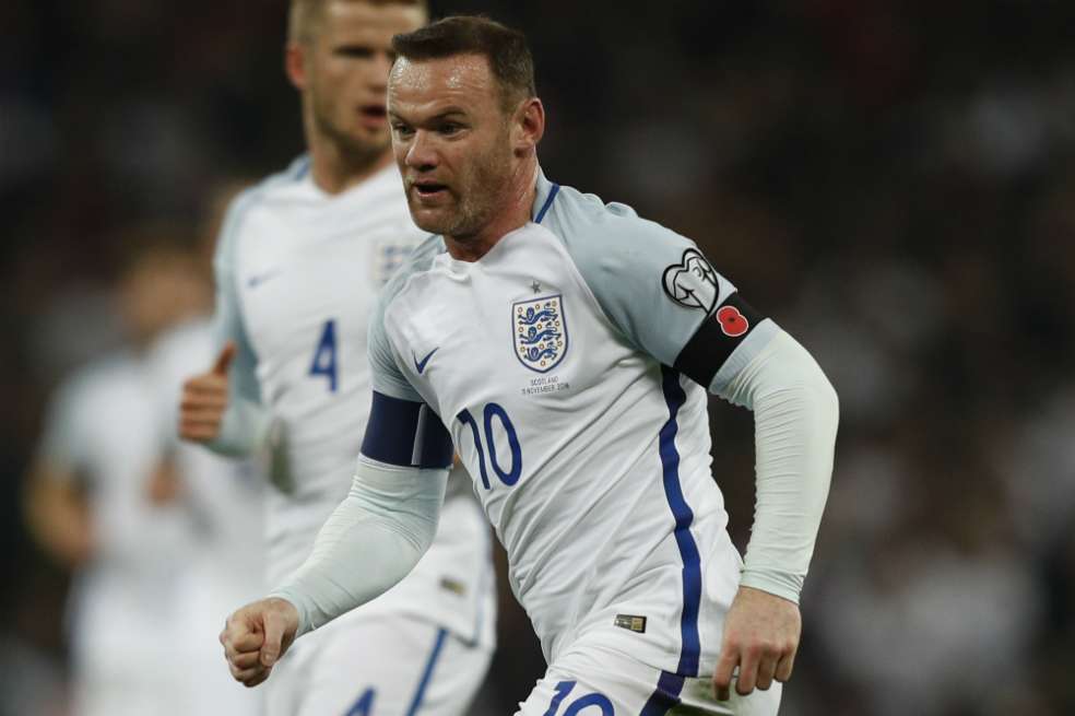 Wayne Rooney no juega con Inglaterra desde noviembre de 2016. / AFP