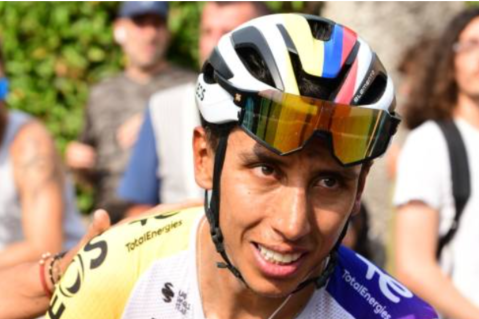 “Quería ganar una etapa de La Vuelta vistiendo el jersey de Colombia”: Egan Bernal