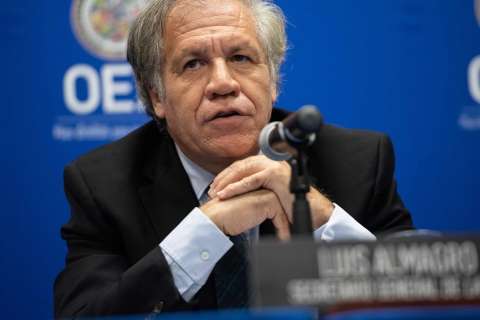 Almagro dice que presión de EE.UU. es "fundamental" para el éxito del diálogo en Venezuela