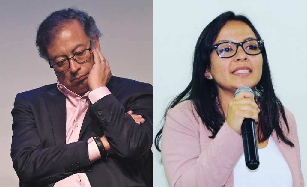 El presidente Gustavo Petro se fue contra la representante Jennifer Pedraza por la reforma a la salud.