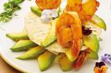 Rápido y fácil: prepara y disfruta una arepa con langostinos, aguacate y curry