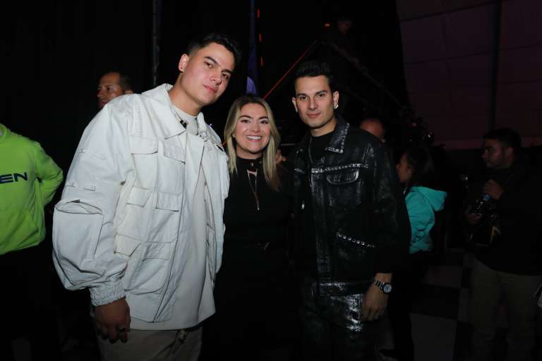 Miguel, Laura y Pipe Bueno