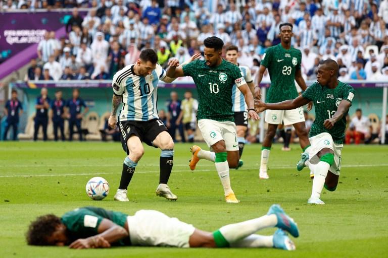 Así fue la sorprendente derrota de la Argentina de Messi, frente a Arabia Saudita