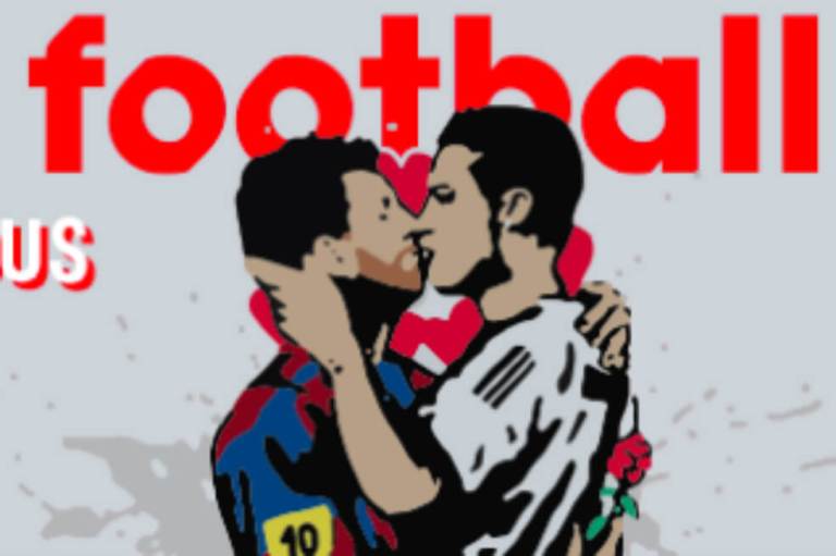 El beso entre  Messi y Cristiano del que habla el mundo del fútbol