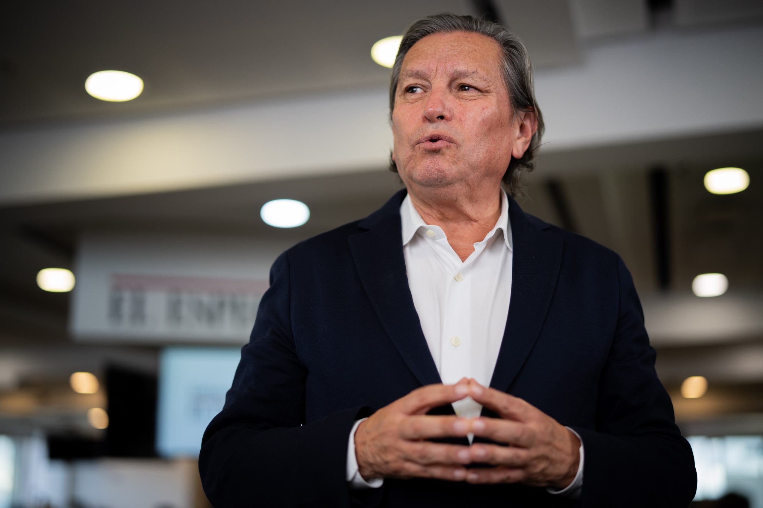 Armando Novoa es el jefe negociador del Gobierno en la mesa con la disidencia de Mendoza. / Nicolás Achury