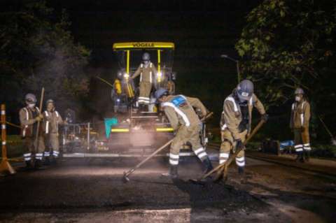Intensifican arreglos en la Autonorte de Bogotá por el cierre de la vía al Llano