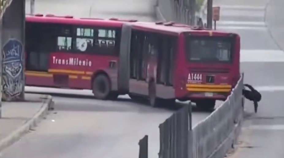 El incidente ocurrió en inmediaciones de la estación San Mateo. La mujer fue atendida y trasladada a un centro médico.