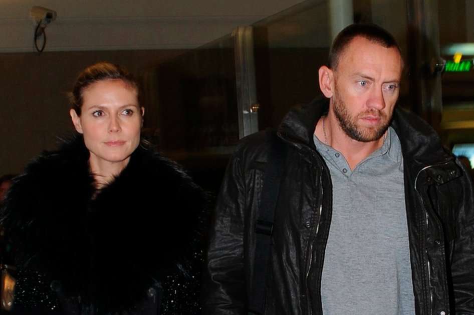 Heidi Klum y Martin Kristen. / Bang Showbiz
