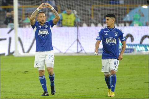Épica remontada de Millonarios ante el América en El Campín
