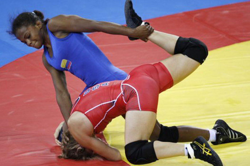 La doble medallista olímpica Jackeline Rentería es una de las figuras de Colombia en los Juegos Suramericanos.