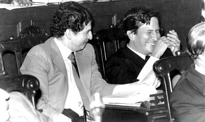 Luis Carlos Galán Sarmiento y Rodrigo Lara Bonilla. / Archivo Cromos