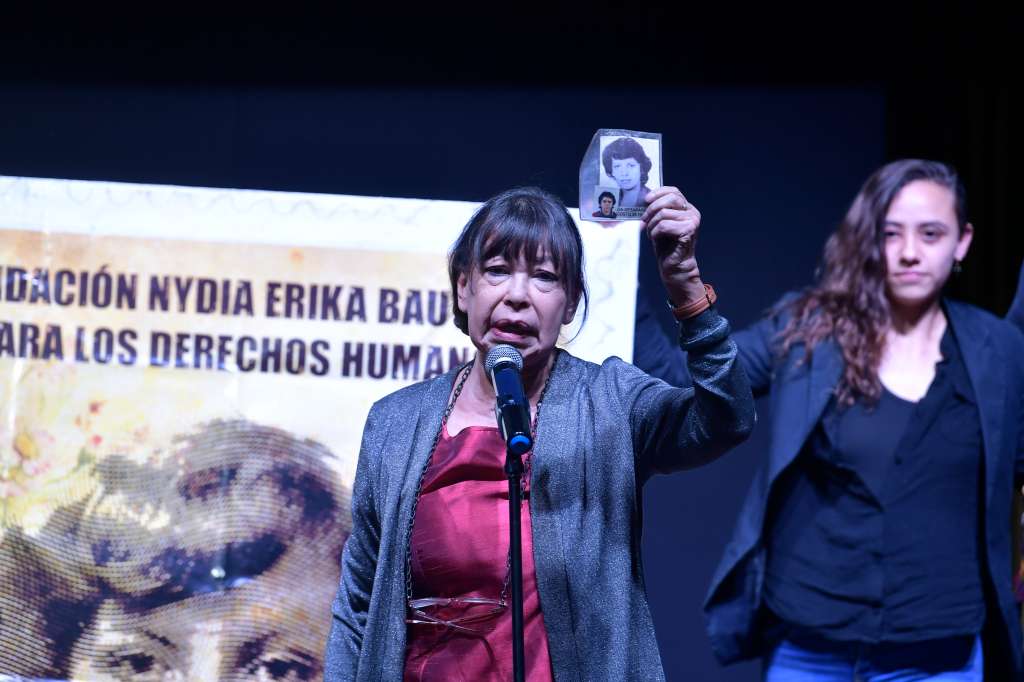Ganadora del reconocimiento "A Toda una Vida", en el Premio Nacional de Derechos Humanos XII 2023 en Colombia.