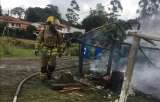 Se incendió la “Finca de Rigo”: ¿Qué pasó?