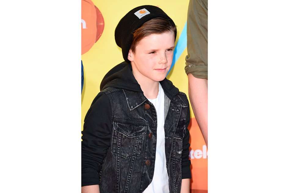 Cruz Beckham en 2015. / AFP