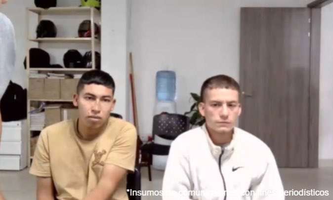 Walter Esteban Yonda Ipía y Carlos Steven Obando fueron capturados el pasado 21 de agosto por su presunta participación en el atentado terrorista de ese jueves en Cali.
