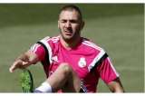 Benzema entrena normalmente y Benítez decidirá si juega ante Sevilla