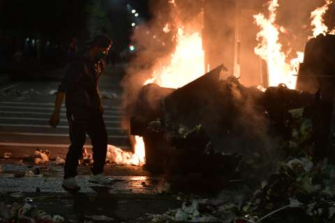 Así fue la séptima noche de Paro Nacional en Bogotá, Medellín, Cali y otras ciudades