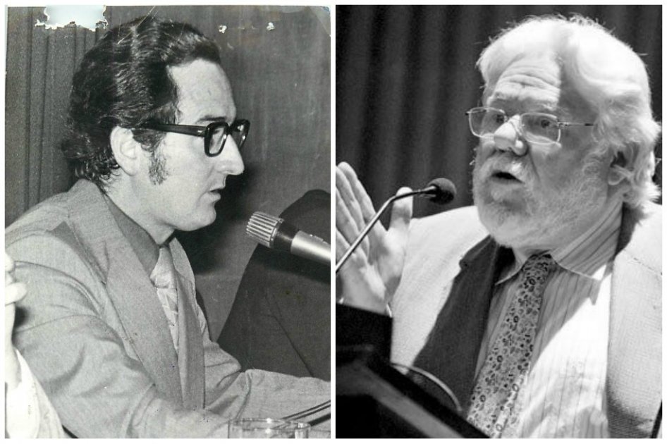 Luis Fernando Vélez y Carlos Gaviria. /El Colombiano -Archivo