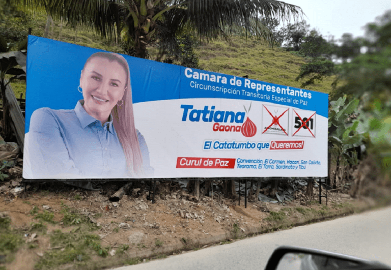 El clan político tradicional del Catatumbo que respalda a candidata a curul de paz