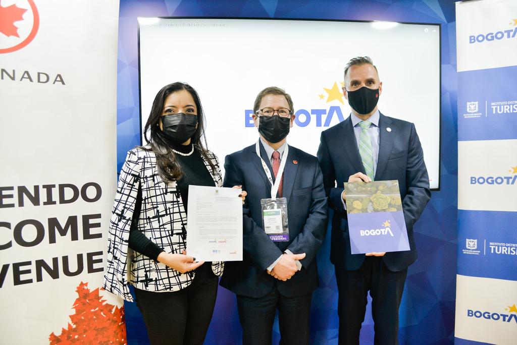 Bogotá promocionará las rutas que opera Air Canadá, a la capital de Colombia desde Montreal con tres vuelos semanales, y desde Toronto, con cuatro frecuencias por semana.