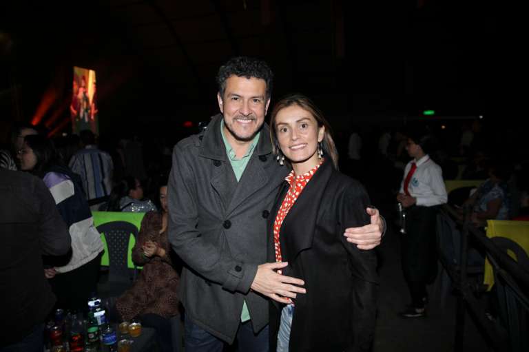 Carlos Montoya y camila Basto