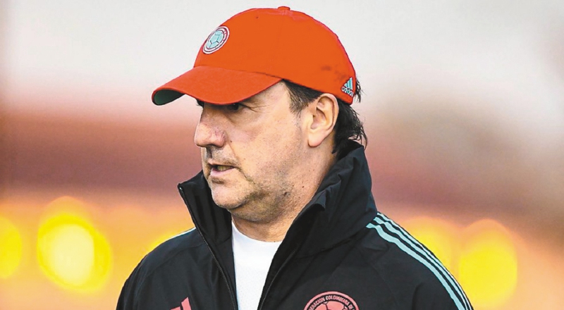 Néstor Lorenzo, entrenador argentino de la selección de Colombia. / FCF