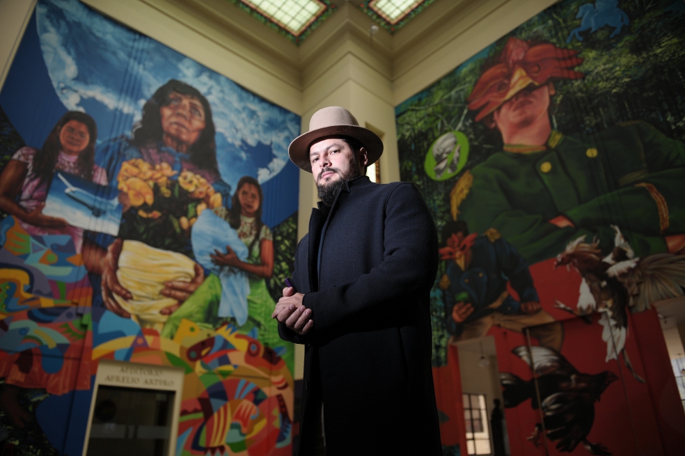 Henry García es el coordinador del Proyecto Bibliotecas Públicas Móviles. / Mauricio Alvarado - El Espectador
