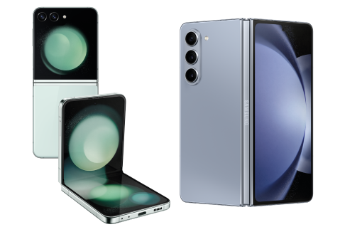 Innovación plegable + experiencia excepcional con Galaxy Z Flip5 5G y Fold5 5G
