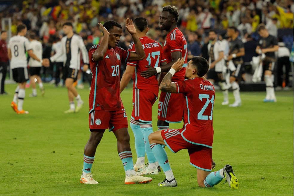 Colombia le ganó a Alemania en amistoso.