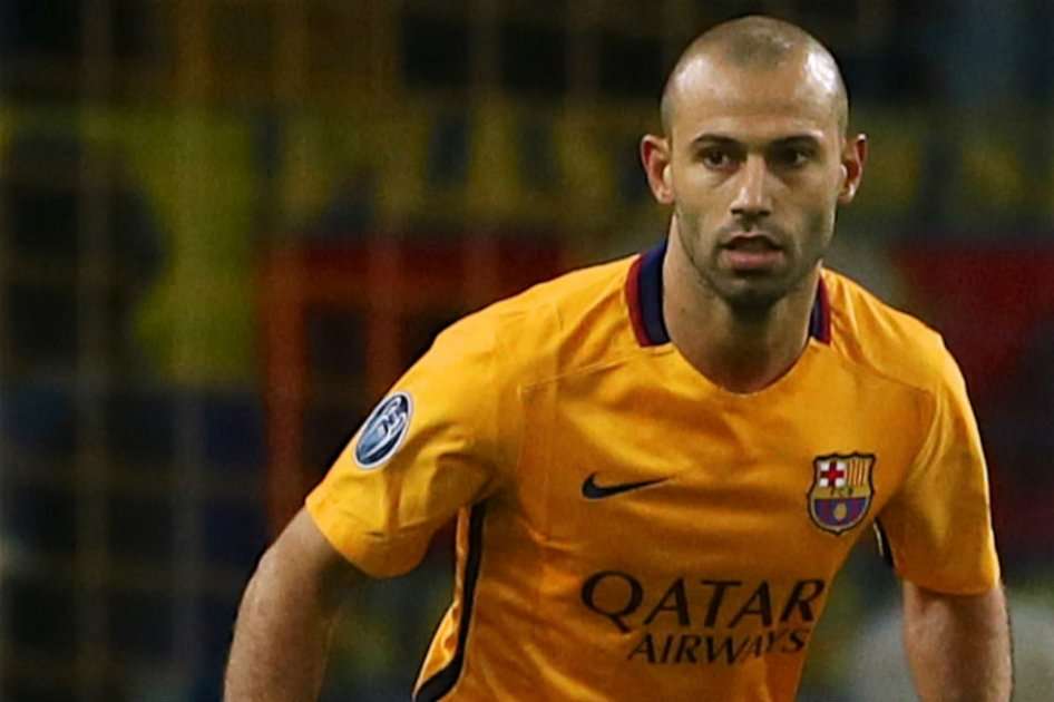 Javier Mascherano jugó 333 partidos con Barcelona y marcó un gol. Fue vital para la defensa del club catalán.