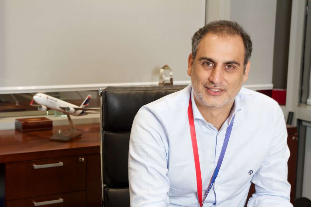 Fotografía de Andrés Bianchi, CEO de Latam Cargo.