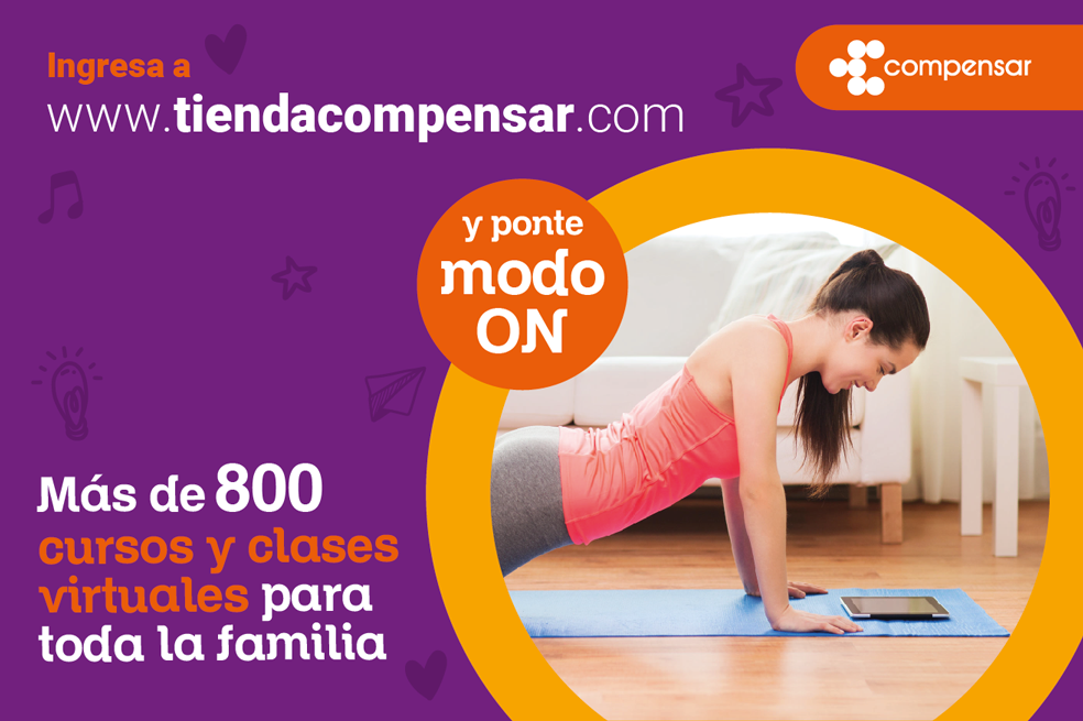 Compensar cursos y clases virtuales