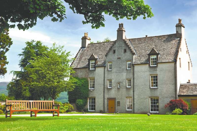 Casa espiritual de The Macallan en Easter Elchies, ubicada en Speyside (Escocia).